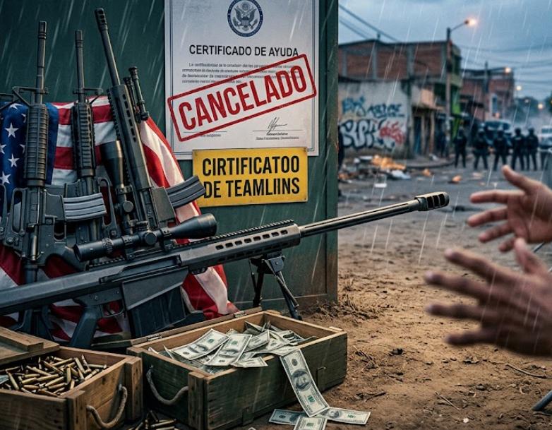 Armas y dinero negocio redondo.