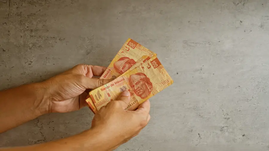 Persona revisando sus finanzas personales
